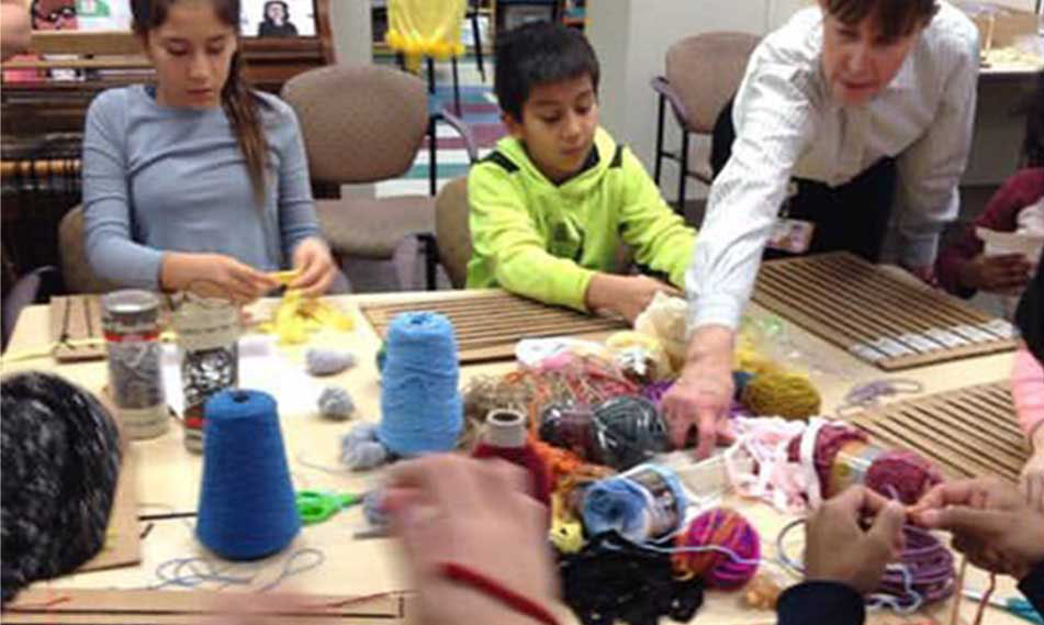 Weaving workshop